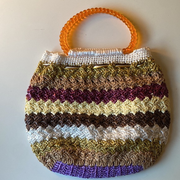 Handmade woven handbag - Picture 3 of 8